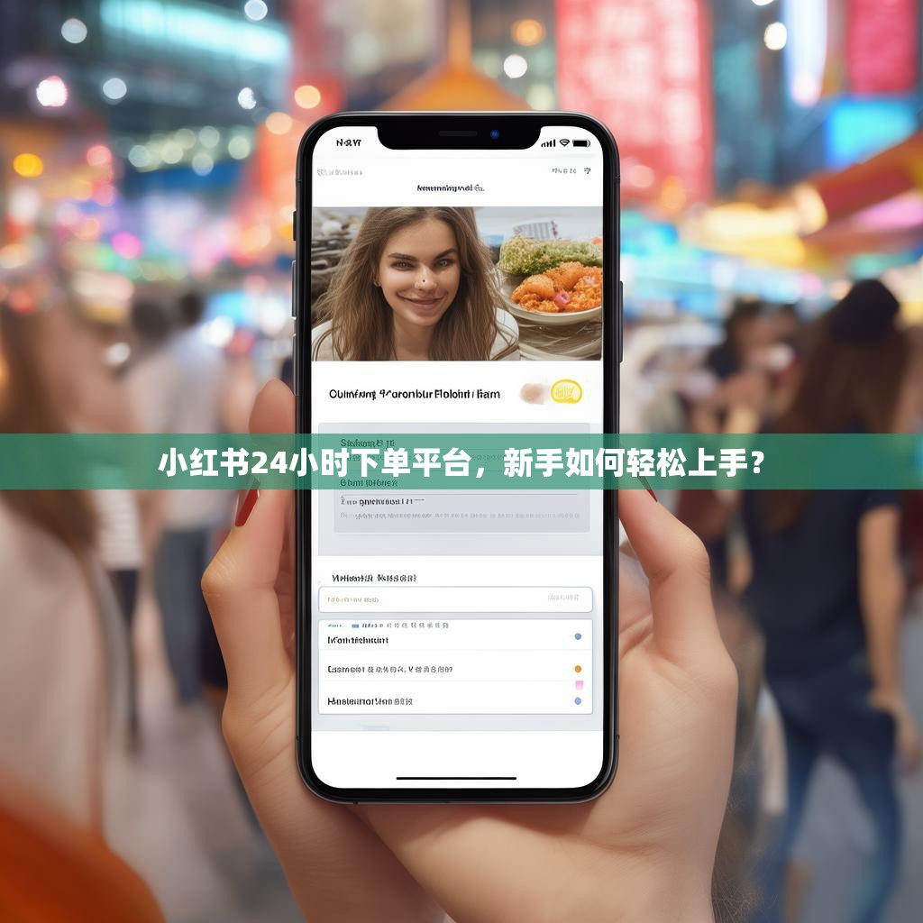 小红书24小时下单平台，新手如何轻松上手？