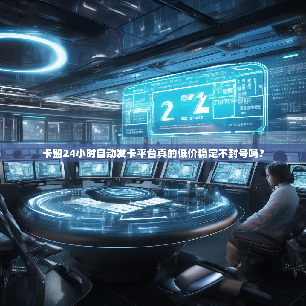 卡盟24小时自动发卡平台真的低价稳定不封号吗? 卡盟24小时自动发卡平台真的低价稳定不封号吗?