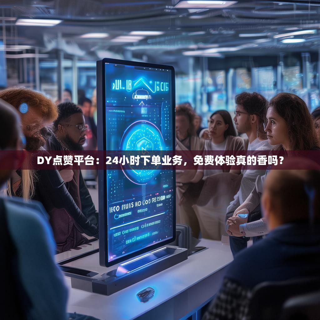 DY点赞平台：24小时下单业务，免费体验真的香吗？