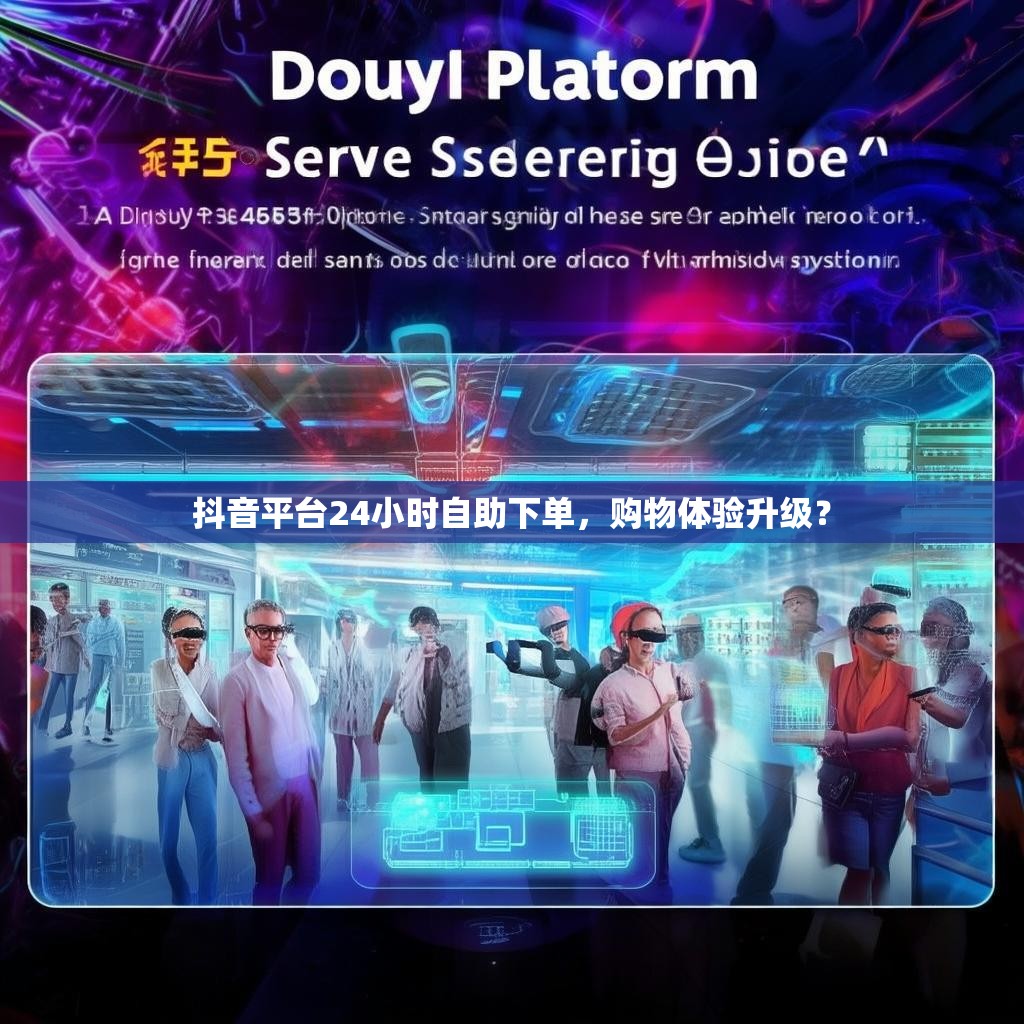 抖音平台24小时自助下单，购物体验升级？