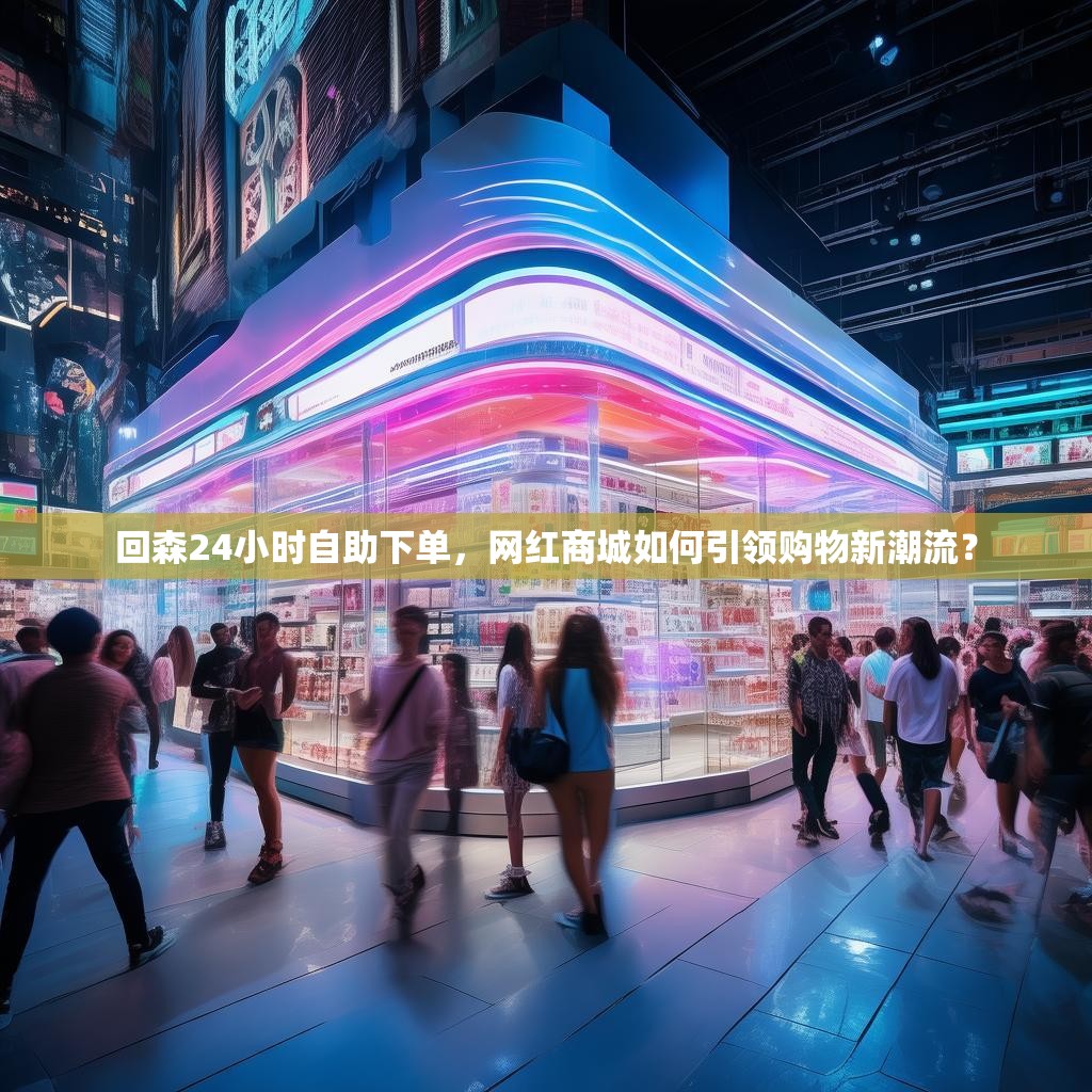 回森24小时自助下单，网红商城如何引领购物新潮流？