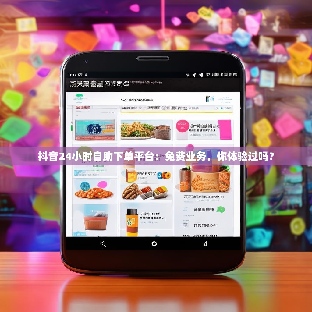 抖音24小时自助下单平台:免费业务,你体验过吗? 抖音24小时自助下单平台:免费业务,你体验过吗?