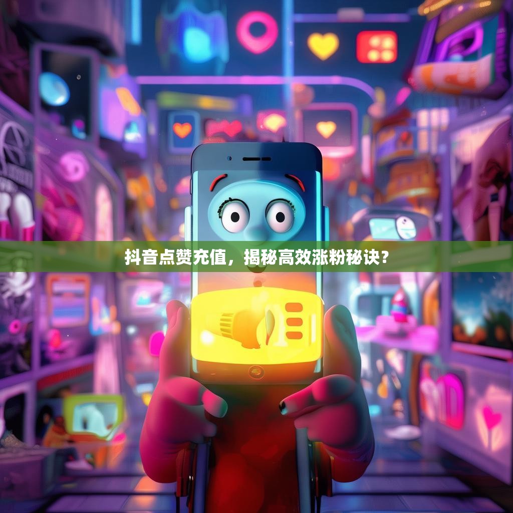 抖音点赞充值，揭秘高效涨粉秘诀？