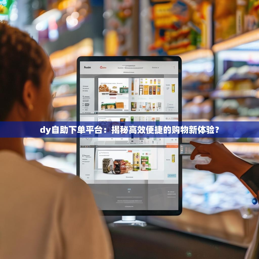 dy自助下单平台：揭秘高效便捷的购物新体验？