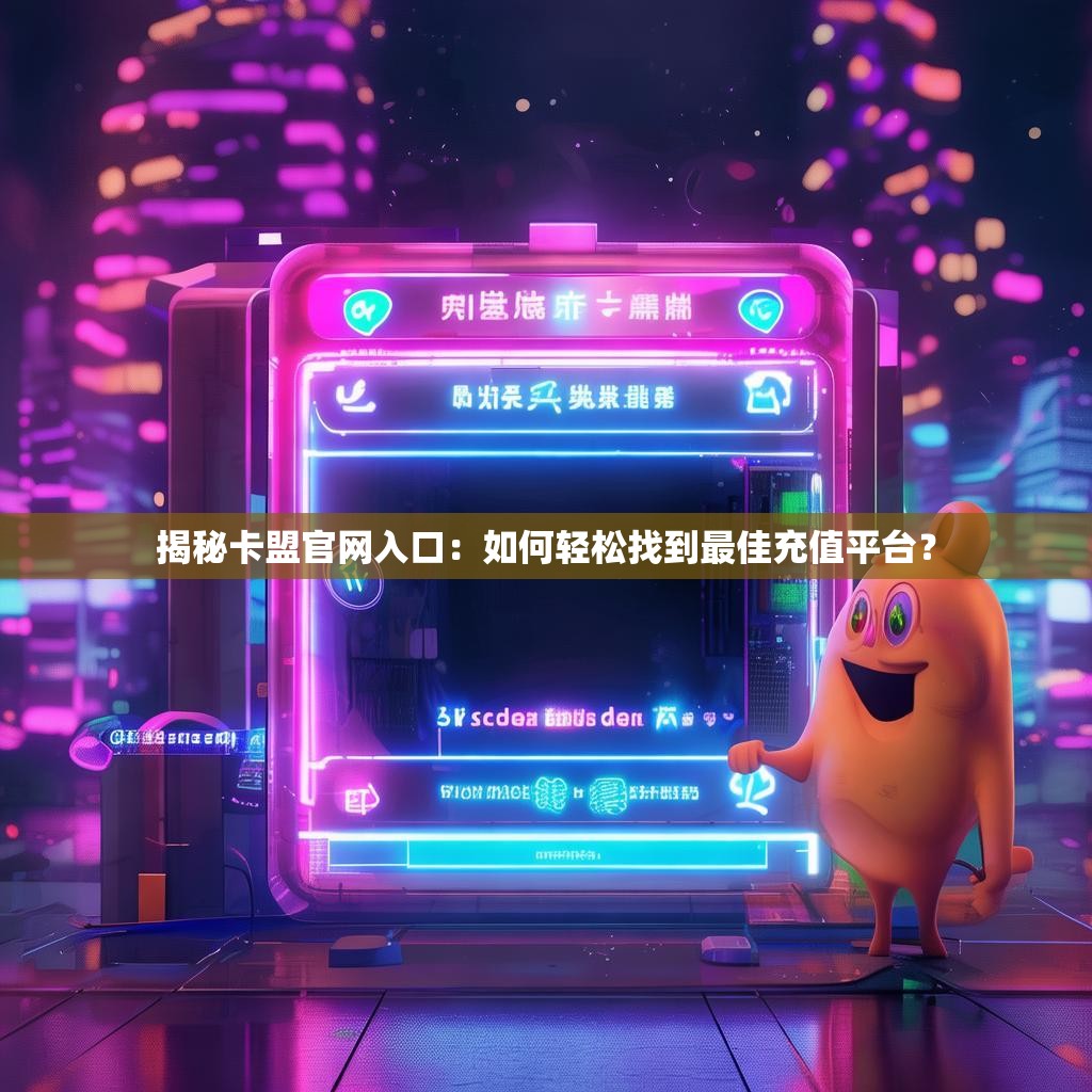 揭秘卡盟官网入口：如何轻松找到最佳充值平台？