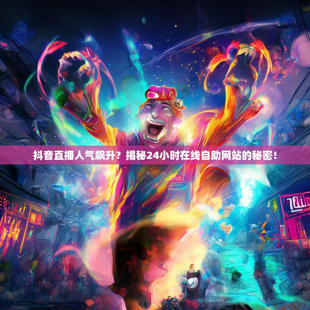抖音直播人气飙升？揭秘24小时在线自助网站的秘密！