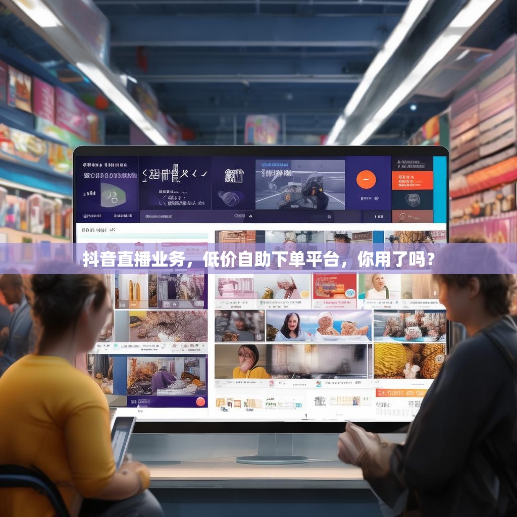 抖音直播业务，低价自助下单平台，你用了吗？