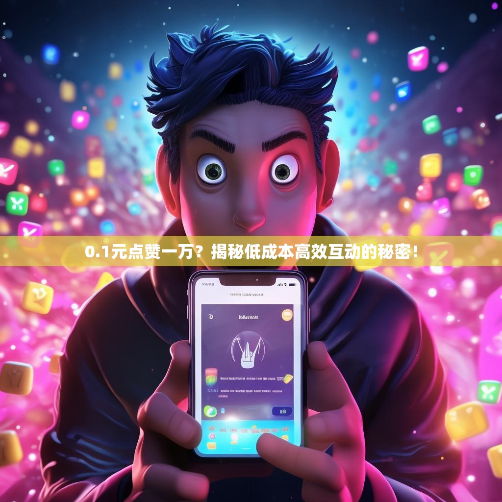 0.1元点赞一万？揭秘低成本高效互动的秘密！