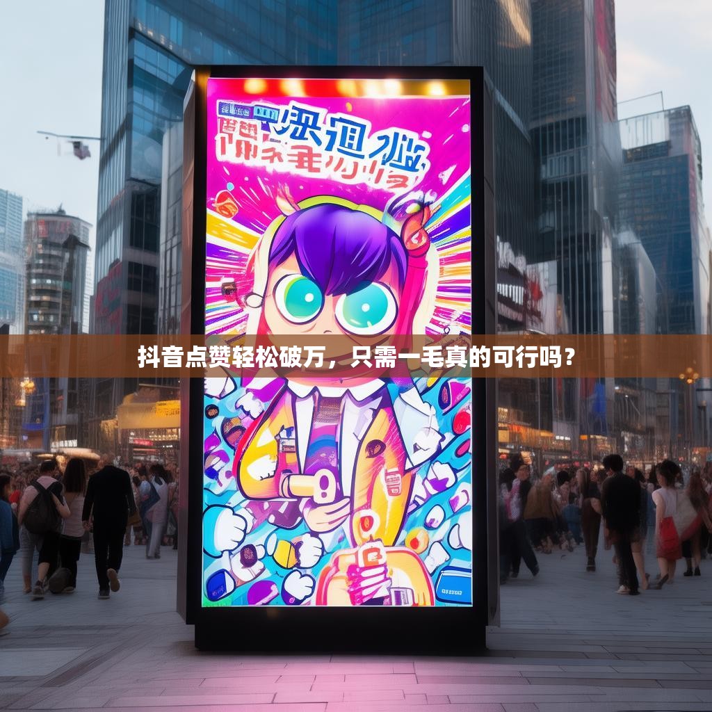 抖音点赞轻松破万,只需一毛真的可行吗? 抖音点赞轻松破万,只需一毛真的可行吗?