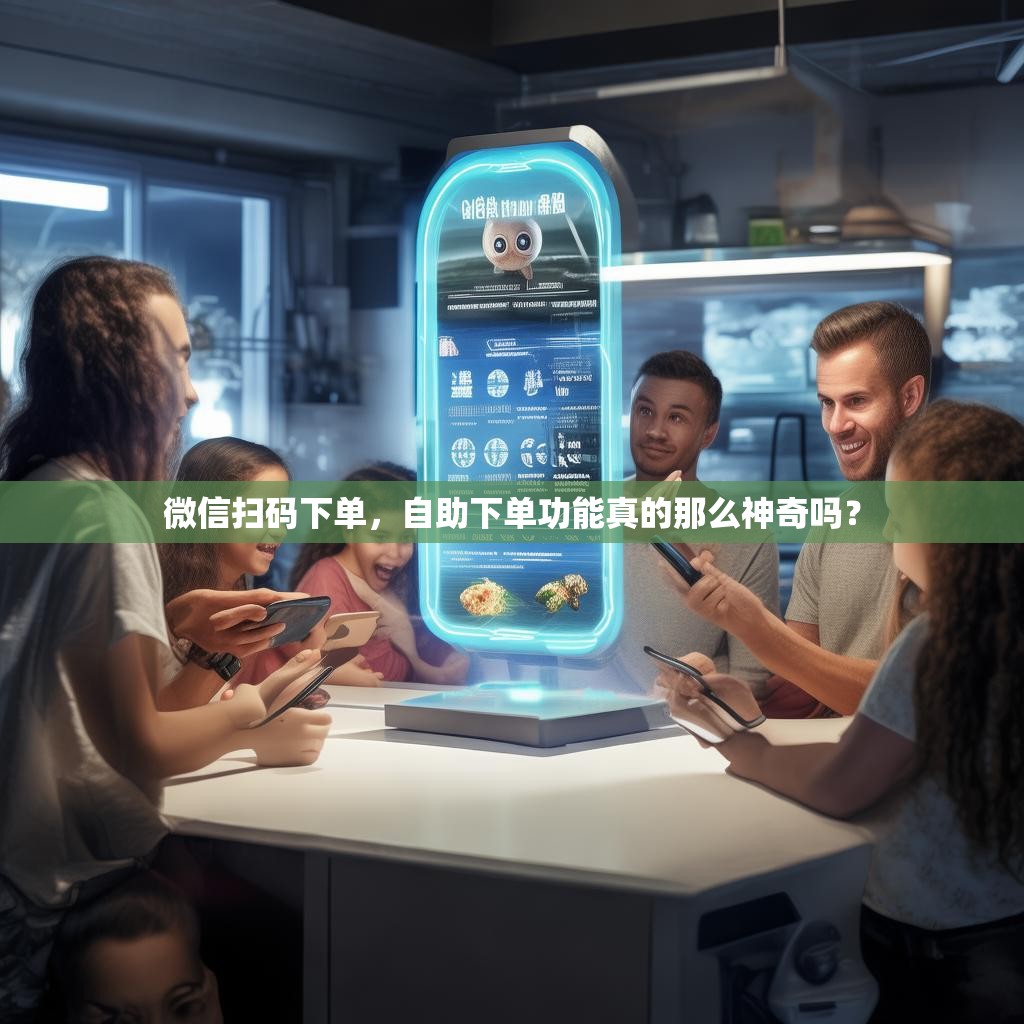 微信扫码下单，自助下单功能真的那么神奇吗？