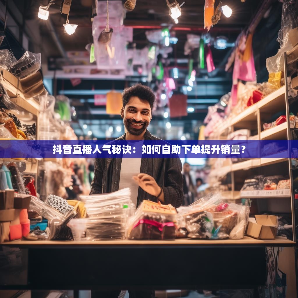 抖音直播人气秘诀:如何自助下单提升销量? 抖音直播人气秘诀:如何自助下单提升销量?