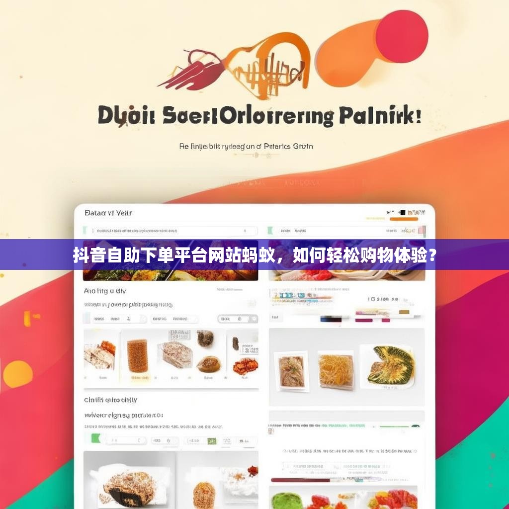 抖音自助下单平台网站蚂蚁,如何轻松购物体验? 抖音自助下单平台网站蚂蚁,如何轻松购物体验?