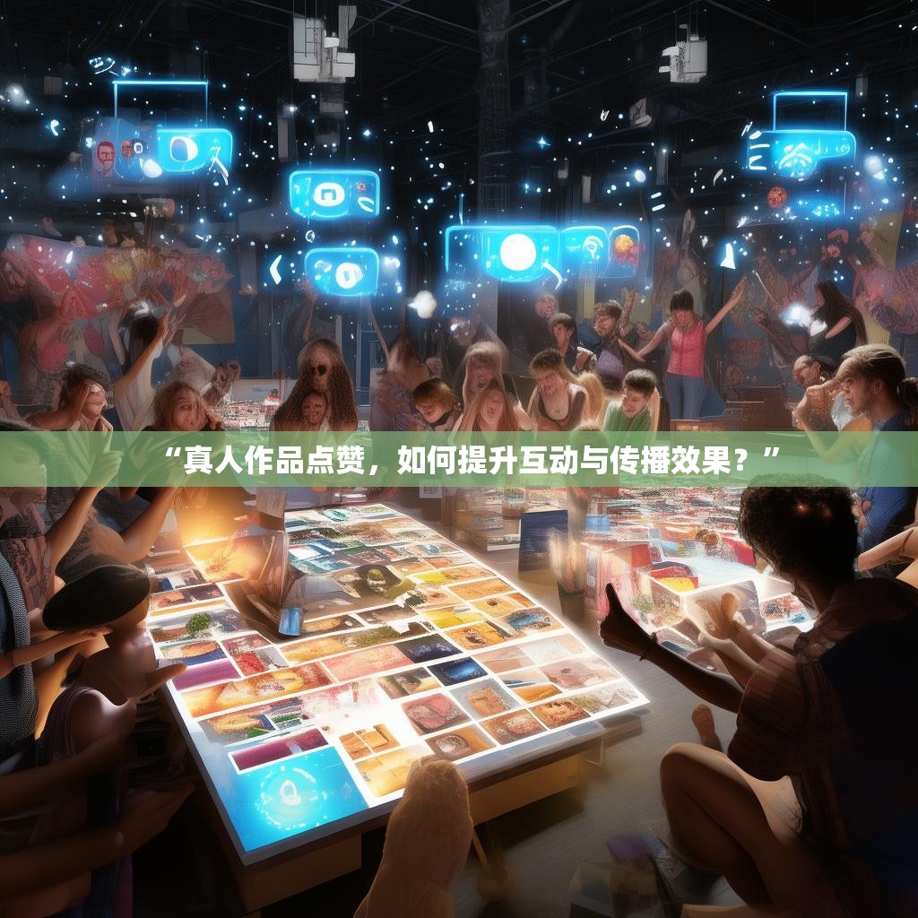 “真人作品点赞，如何提升互动与传播效果？”