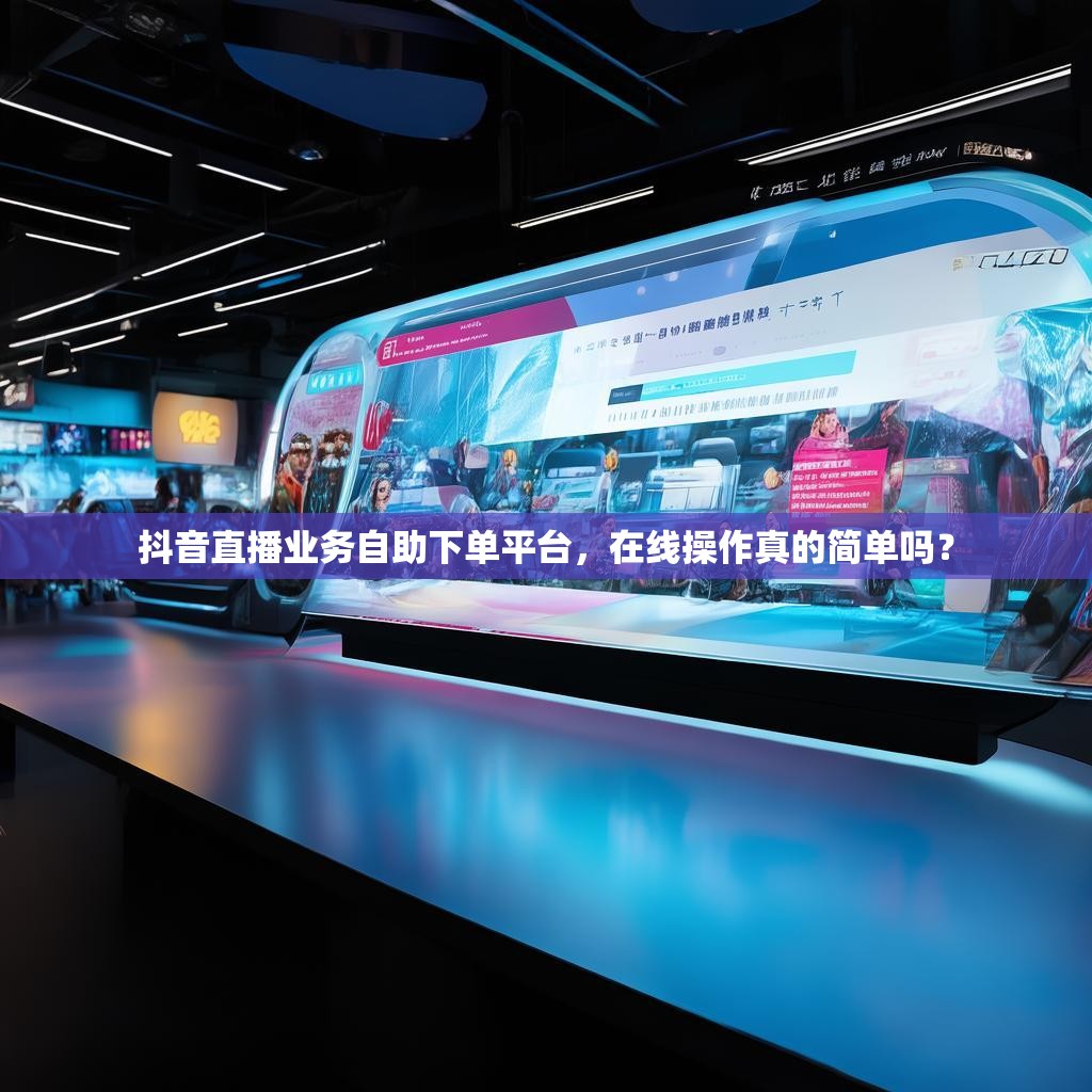 抖音直播业务自助下单平台,在线操作真的简单吗? 抖音直播业务自助下单平台,在线操作真的简单吗?