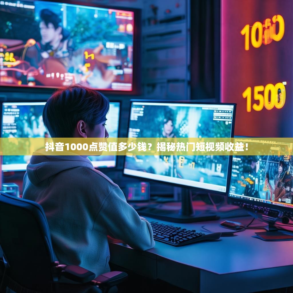 抖音1000点赞值多少钱？揭秘热门短视频收益！