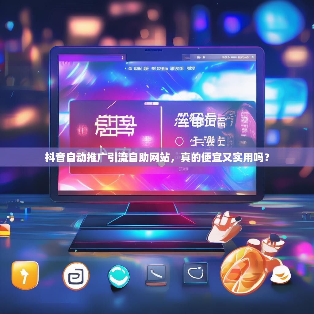 抖音自动推广引流自助网站，真的便宜又实用吗？