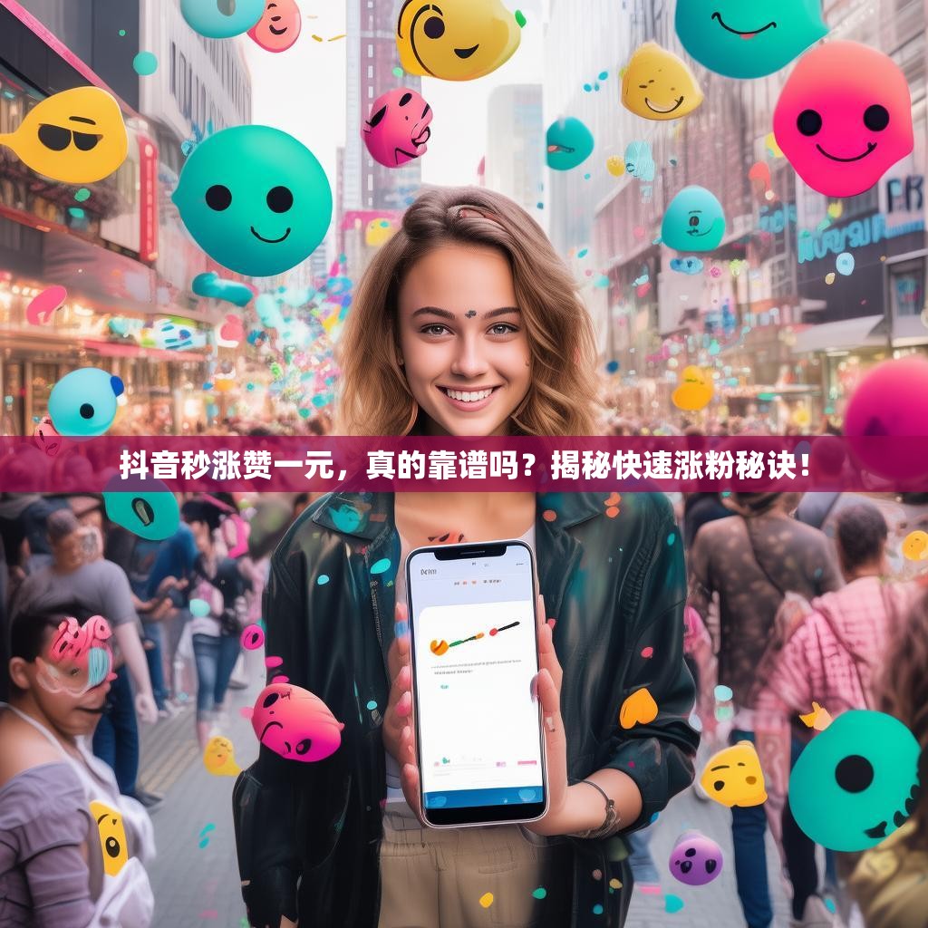 抖音秒涨赞一元，真的靠谱吗？揭秘快速涨粉秘诀！