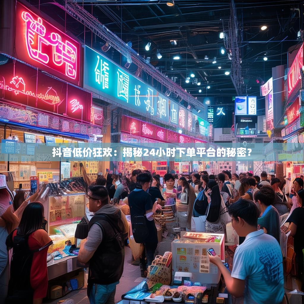 抖音低价狂欢:揭秘24小时下单平台的秘密? 抖音低价狂欢:揭秘24小时下单平台的秘密?