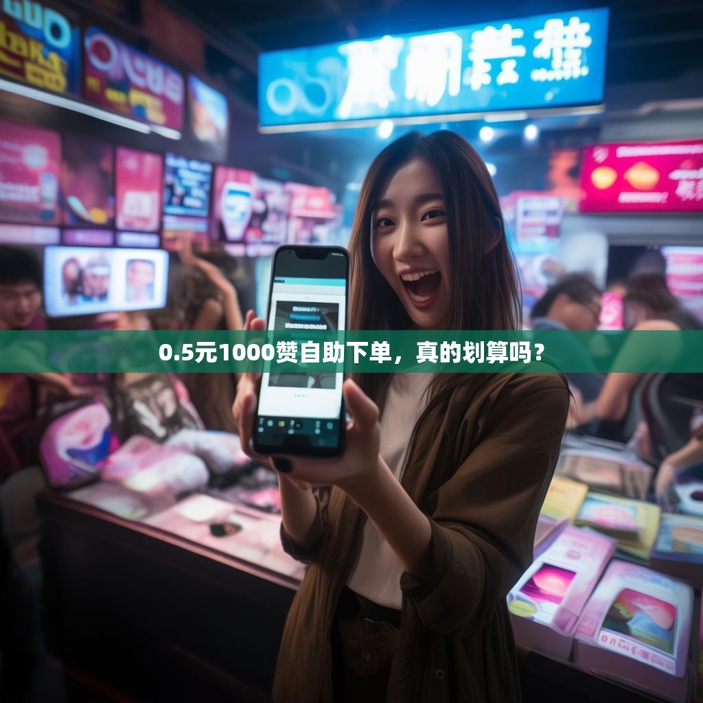 0.5元1000赞自助下单,真的划算吗? 0.5元1000赞自助下单,真的划算吗?