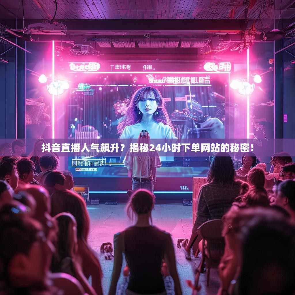 抖音直播人气飙升？揭秘24小时下单网站的秘密！