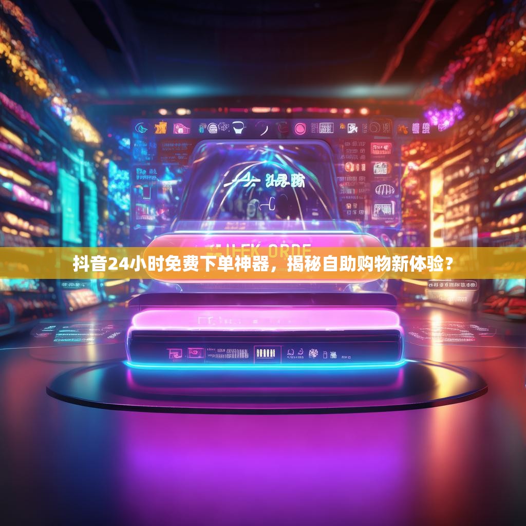 抖音24小时免费下单神器，揭秘自助购物新体验？
