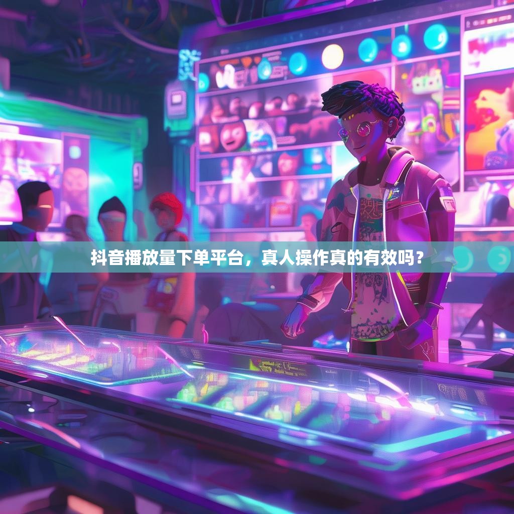 抖音播放量下单平台，真人操作真的有效吗？