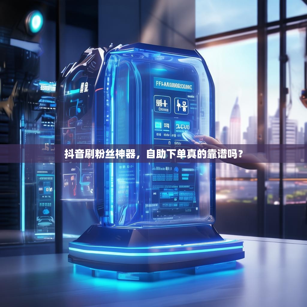 抖音刷粉丝神器，自助下单真的靠谱吗？