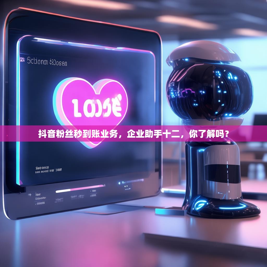 抖音粉丝秒到账业务,企业助手十二,你了解吗? 抖音粉丝秒到账业务,企业助手十二,你了解吗?