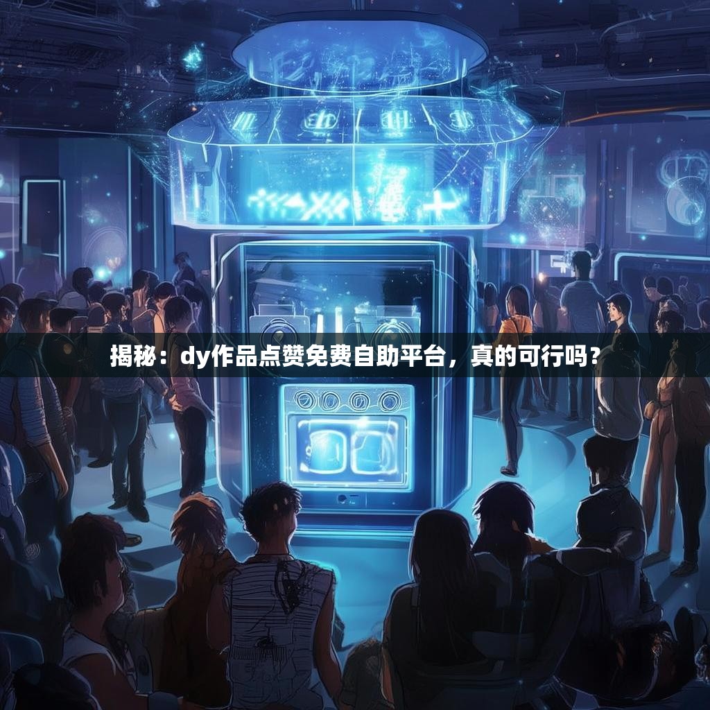 揭秘:dy作品点赞免费自助平台,真的可行吗? 揭秘:dy作品点赞免费自助平台,真的可行吗?