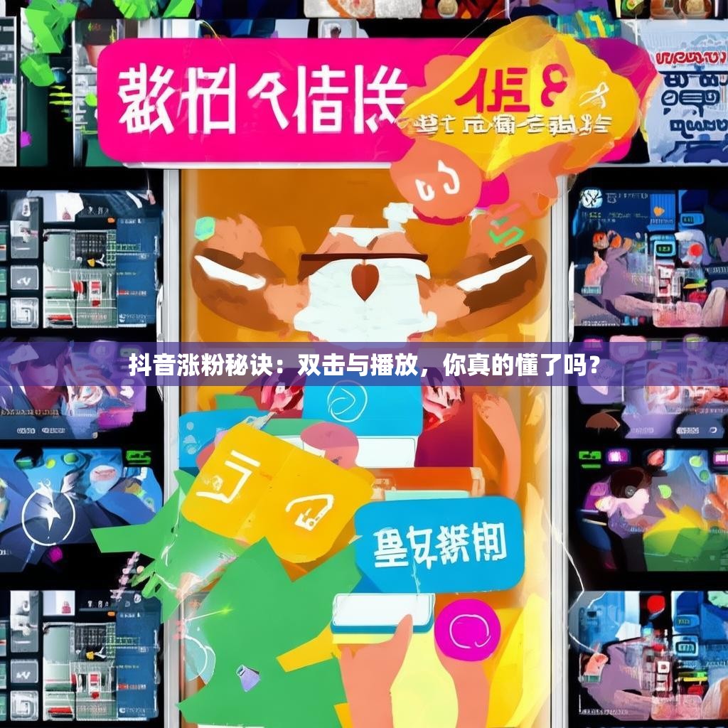 抖音涨粉秘诀：双击与播放，你真的懂了吗？