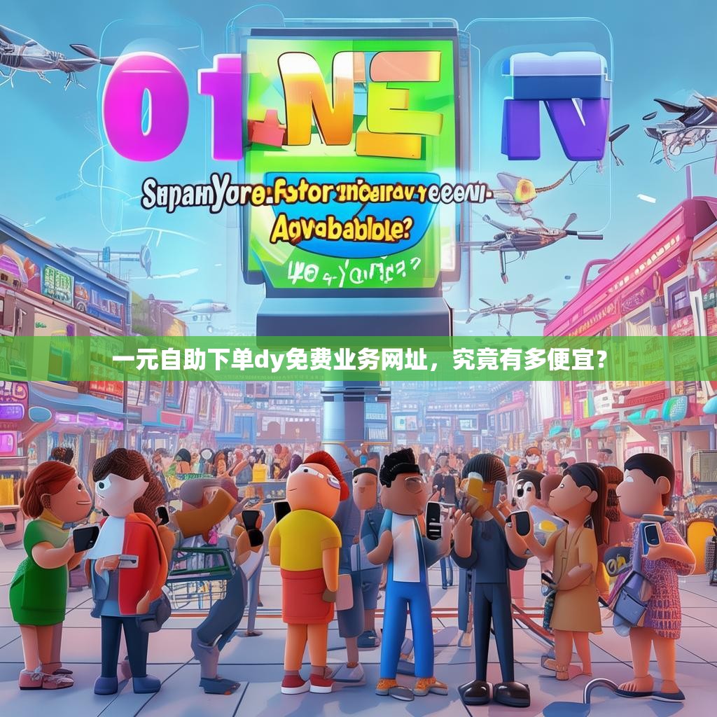一元自助下单dy免费业务网址,究竟有多便宜? 一元自助下单dy免费业务网址,究竟有多便宜?