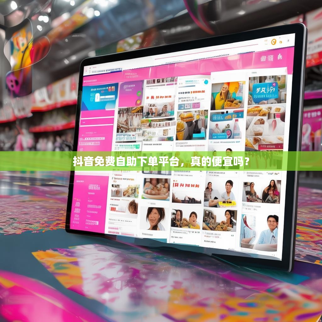 抖音免费自助下单平台，真的便宜吗？