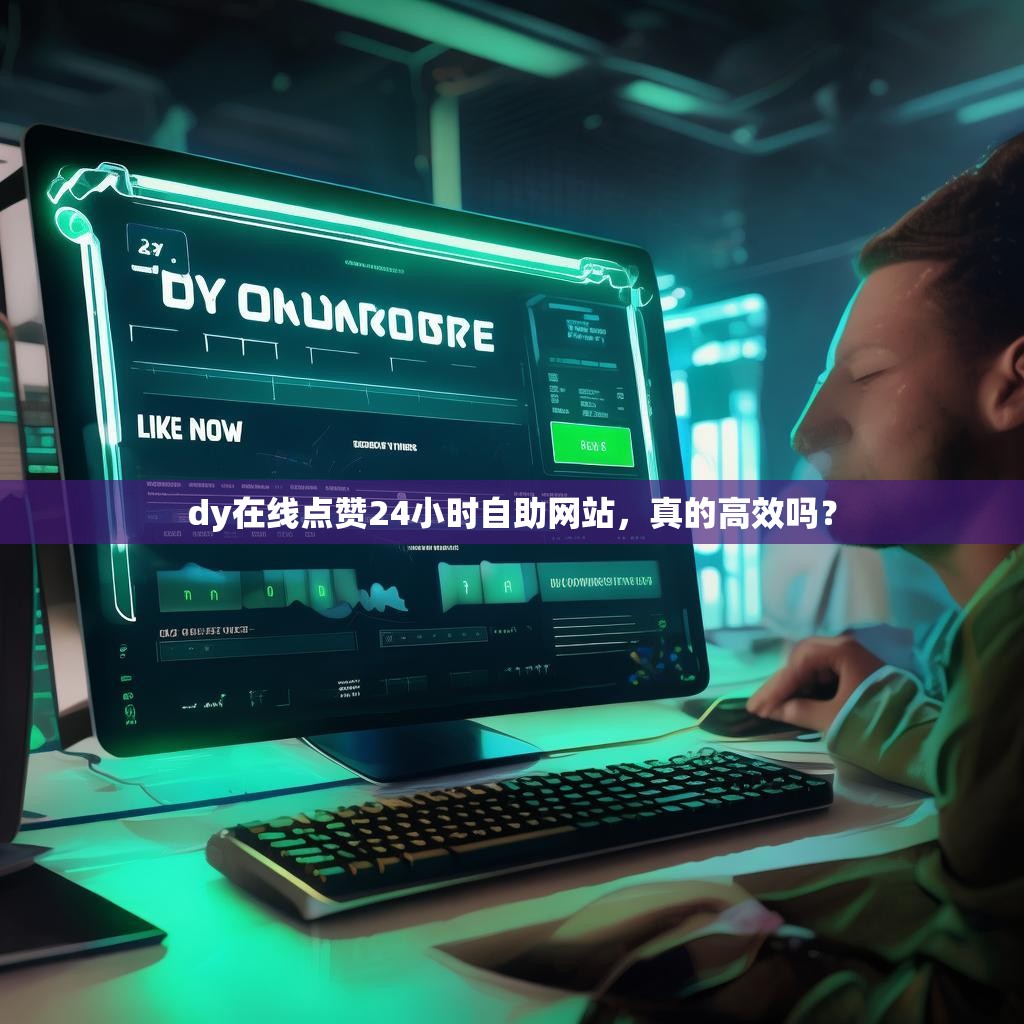 dy在线点赞24小时自助网站，真的高效吗？