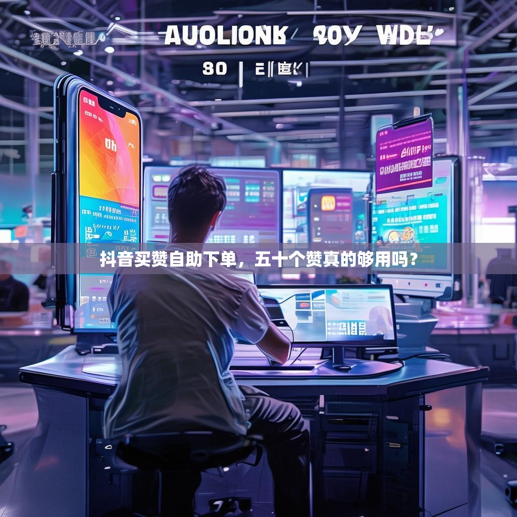 抖音买赞自助下单，五十个赞真的够用吗？