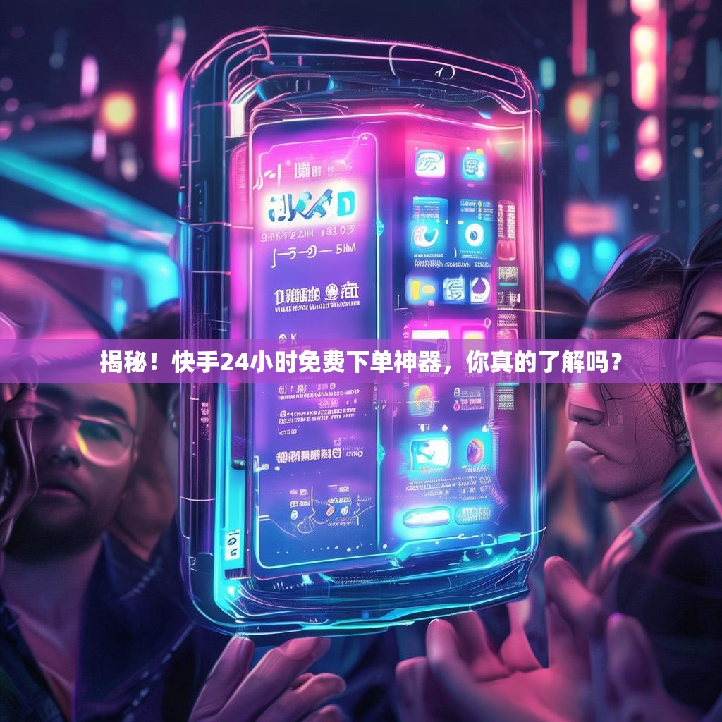 揭秘！快手24小时免费下单神器，你真的了解吗？