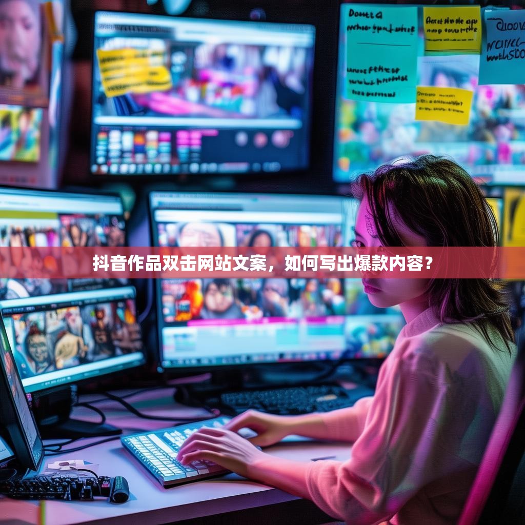 抖音作品双击网站文案，如何写出爆款内容？