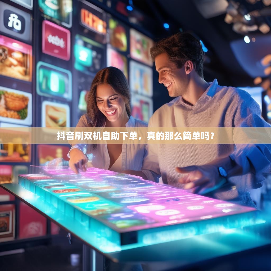 抖音刷双机自助下单,真的那么简单吗? 抖音刷双机自助下单,真的那么简单吗?