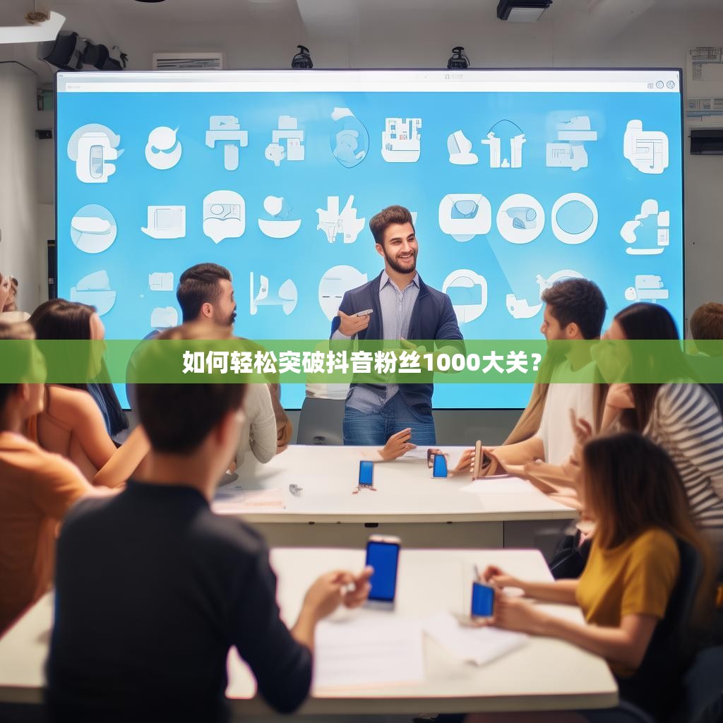如何轻松突破抖音粉丝1000大关？