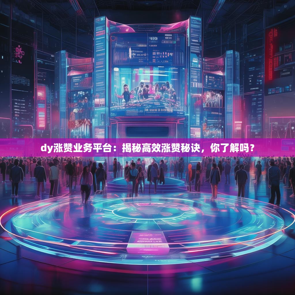 dy涨赞业务平台：揭秘高效涨赞秘诀，你了解吗？