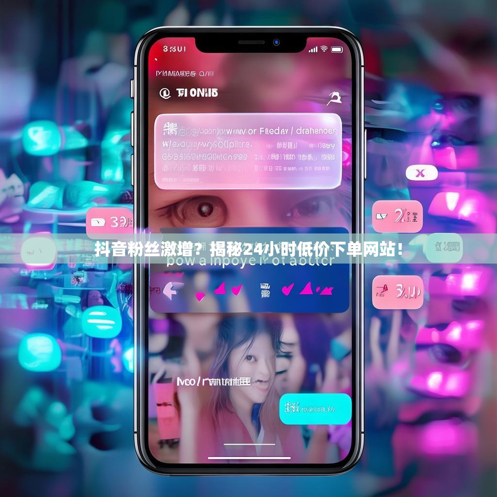 抖音粉丝激增？揭秘24小时低价下单网站！
