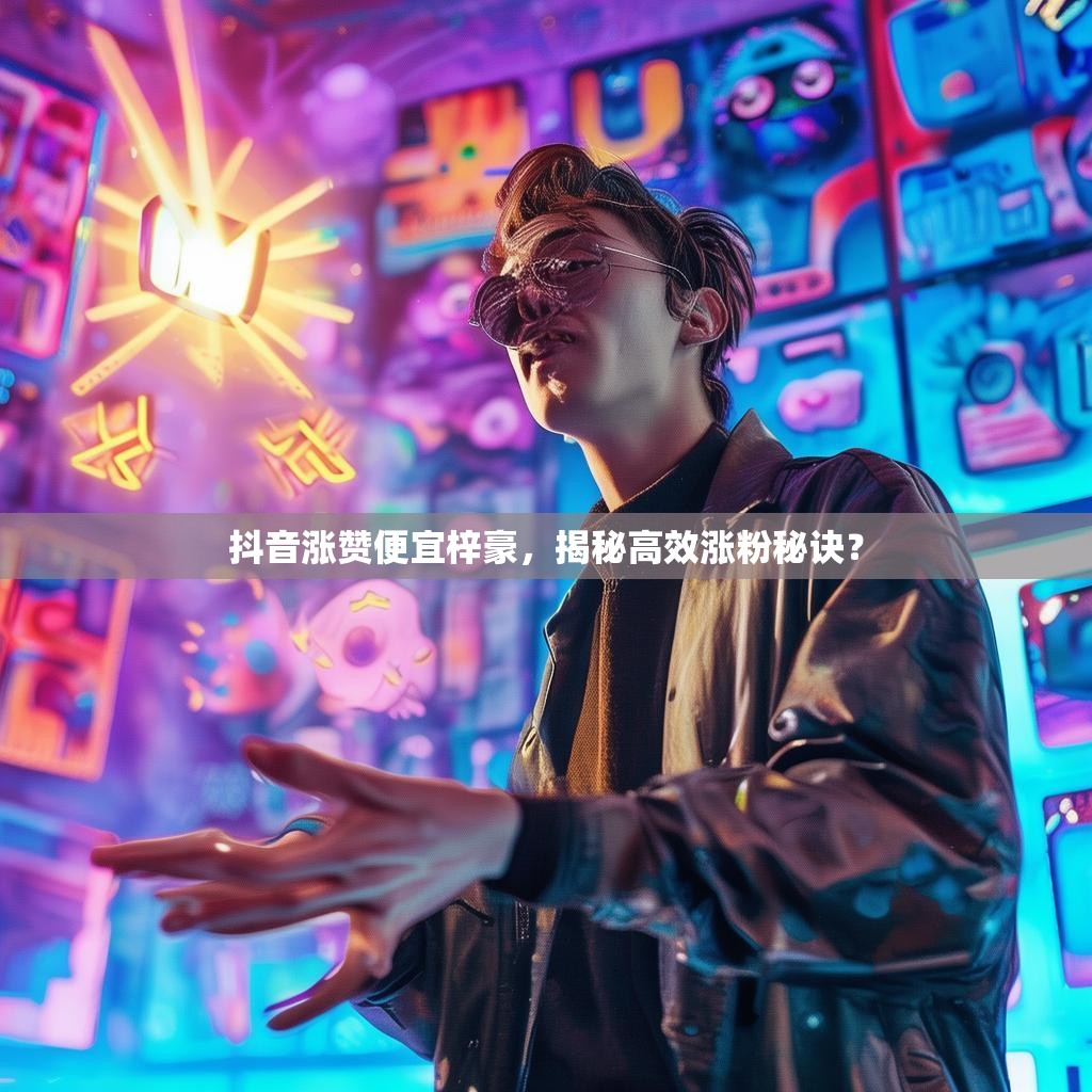 抖音涨赞便宜梓豪，揭秘高效涨粉秘诀？