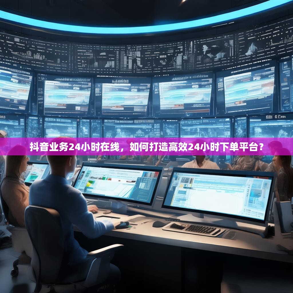 抖音业务24小时在线，如何打造高效24小时下单平台？