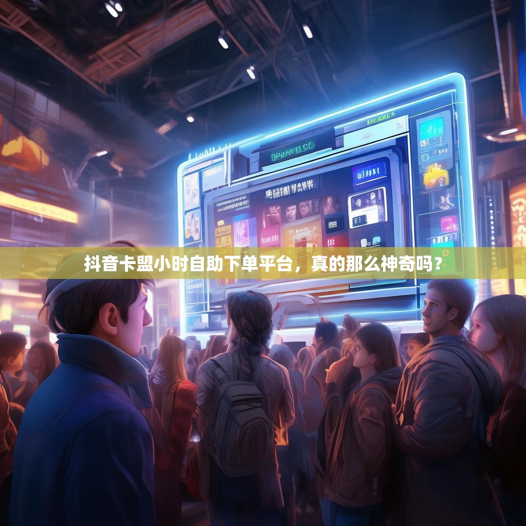 抖音卡盟小时自助下单平台,真的那么神奇吗? 抖音卡盟小时自助下单平台,真的那么神奇吗?