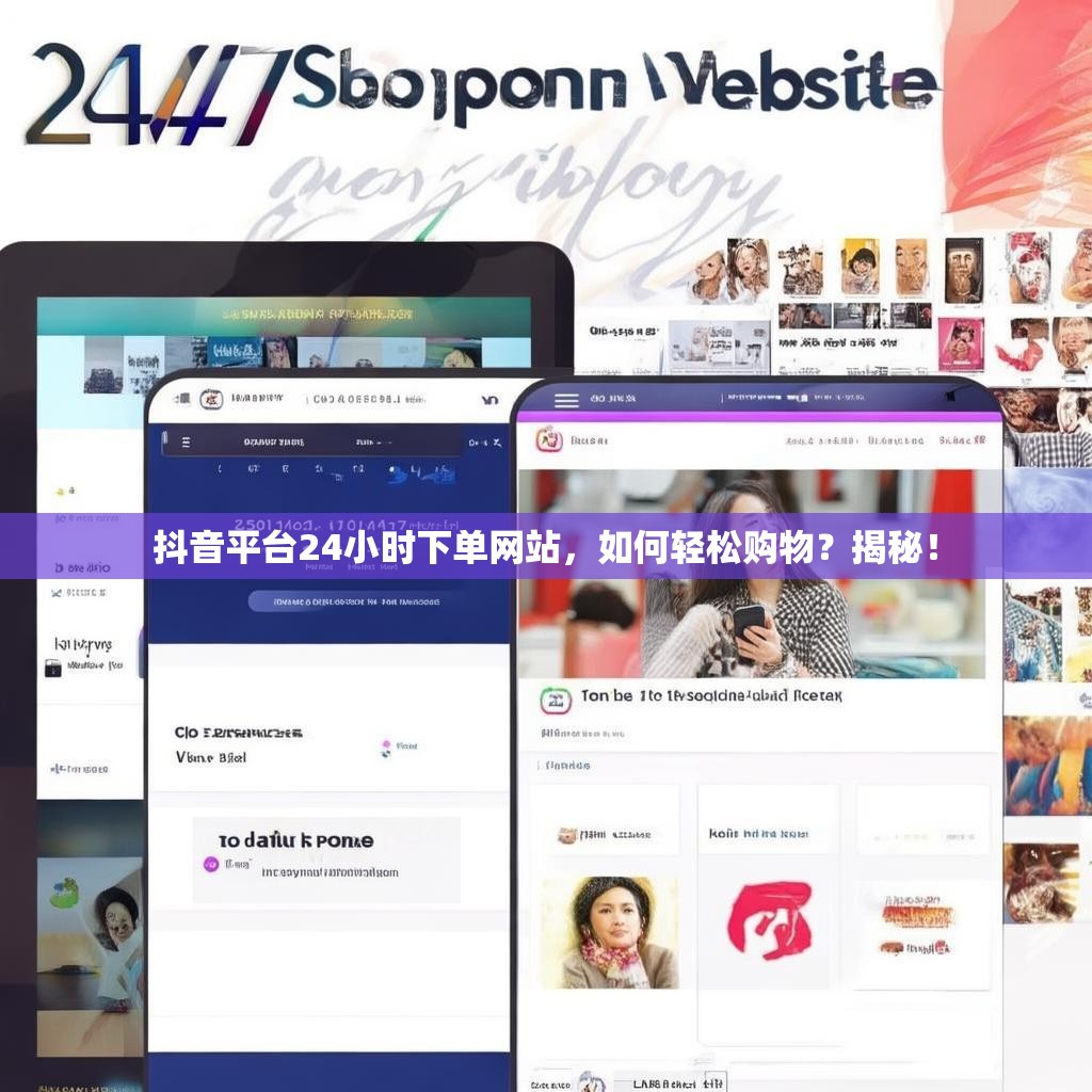 抖音平台24小时下单网站，如何轻松购物？揭秘！