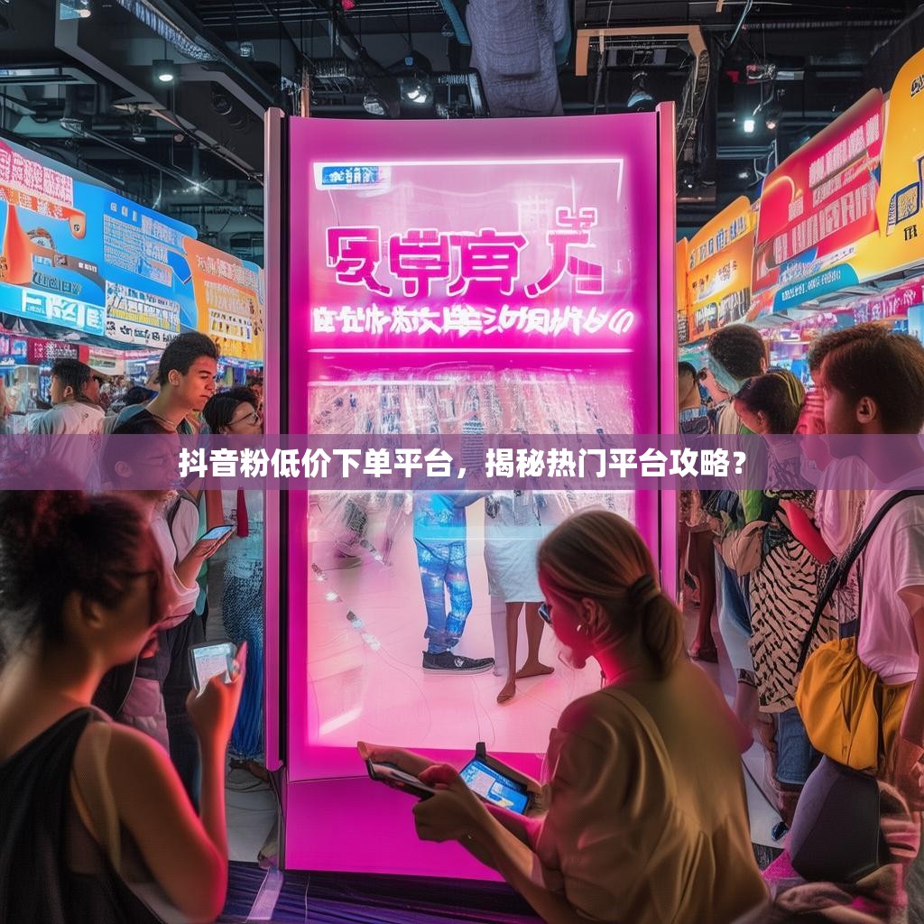 抖音粉低价下单平台，揭秘热门平台攻略？