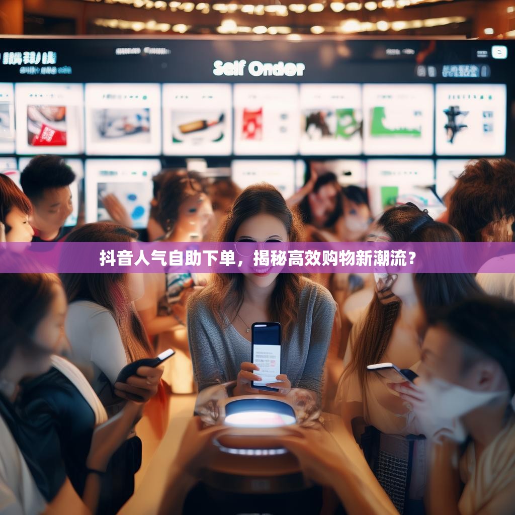 抖音人气自助下单，揭秘高效购物新潮流？