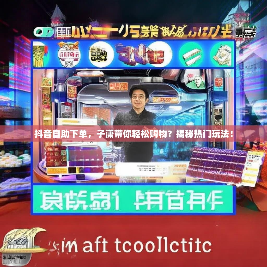 抖音自助下单，子潇带你轻松购物？揭秘热门玩法！