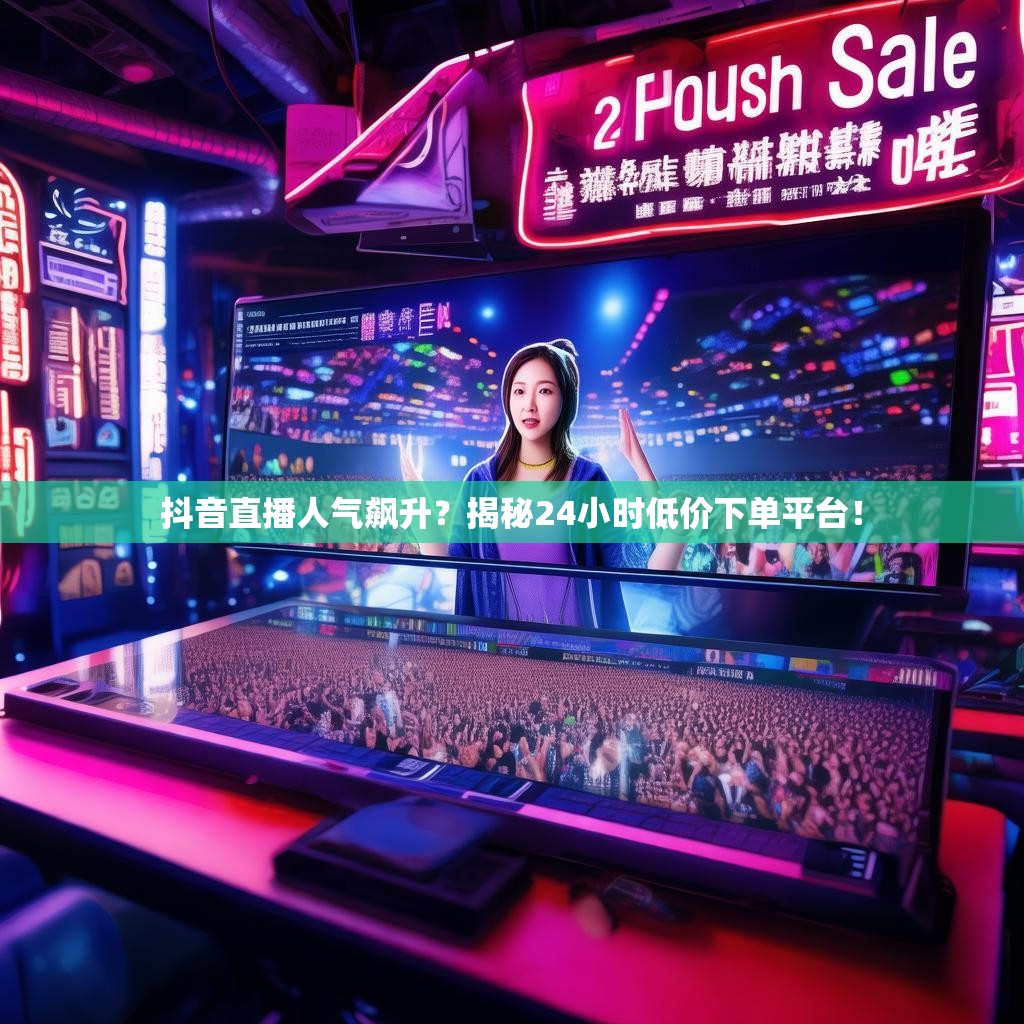 抖音直播人气飙升？揭秘24小时低价下单平台！