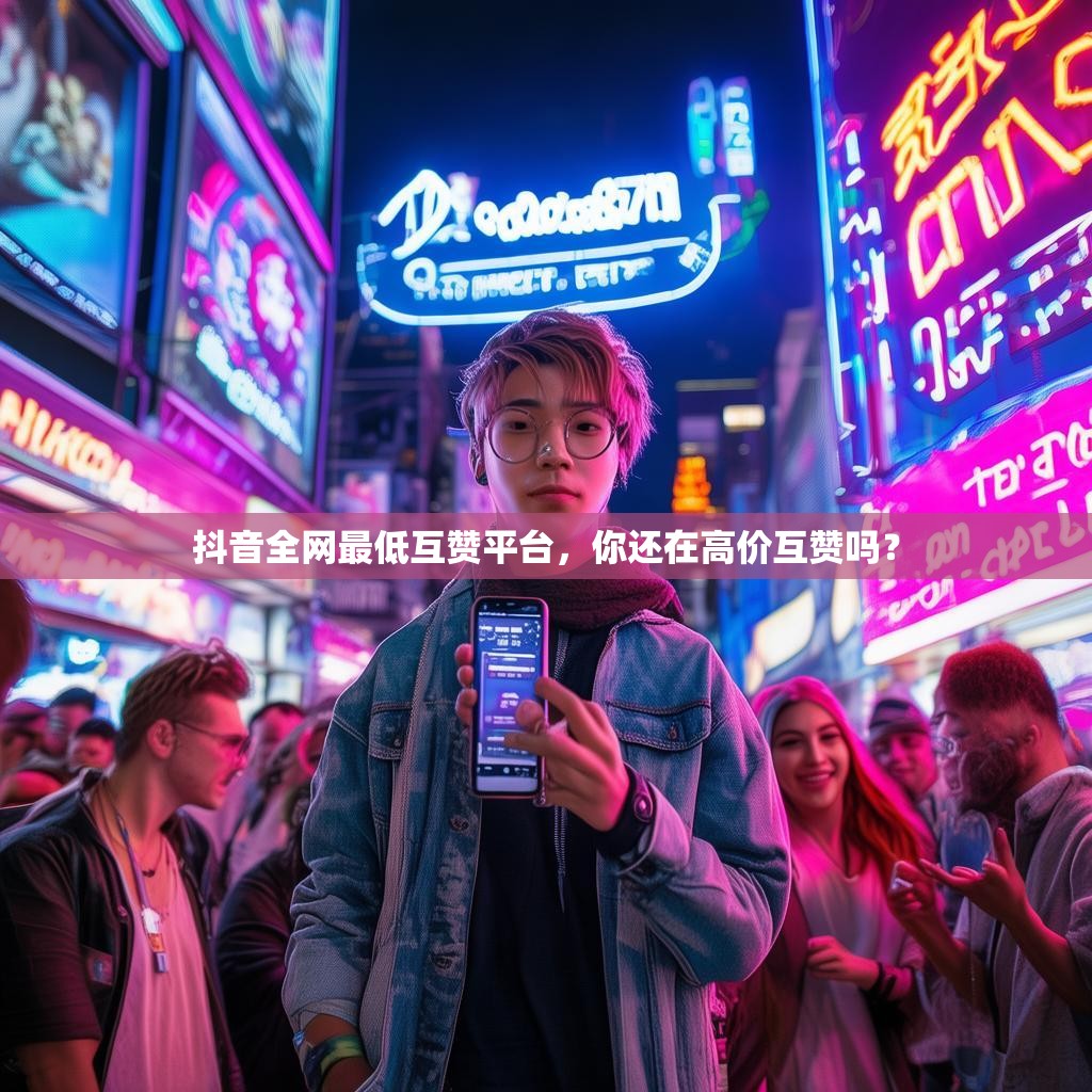 抖音全网最低互赞平台，你还在高价互赞吗？
