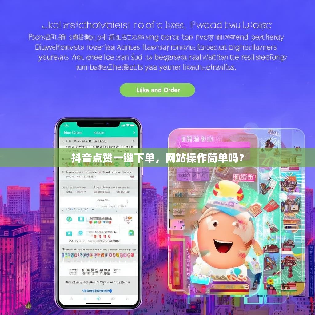 抖音点赞一键下单,网站操作简单吗? 抖音点赞一键下单,网站操作简单吗?